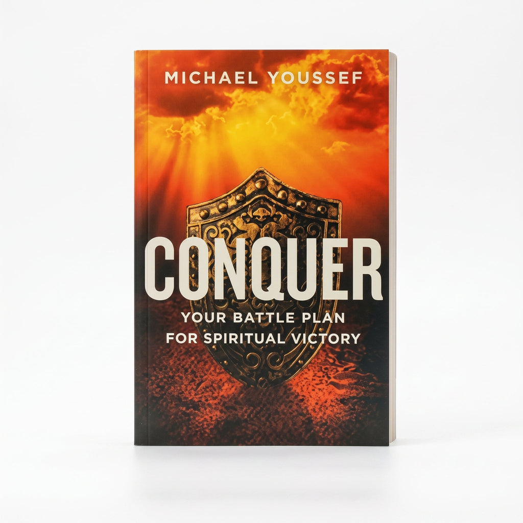 Studio photo of Conquer: Your Battle Plan for Spiritual Victory in hero