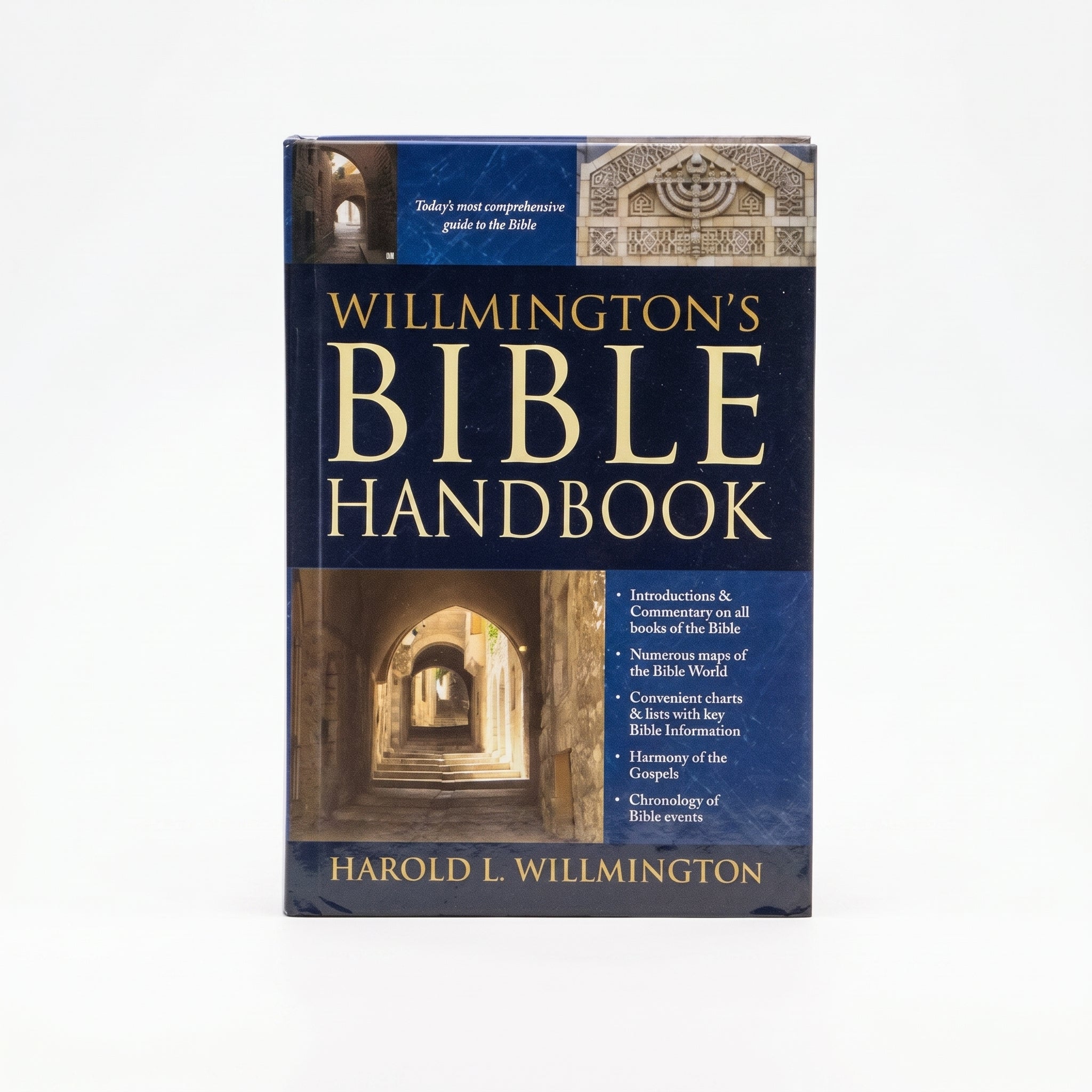 Studio photo of Willmington's Bible Handbook in hero