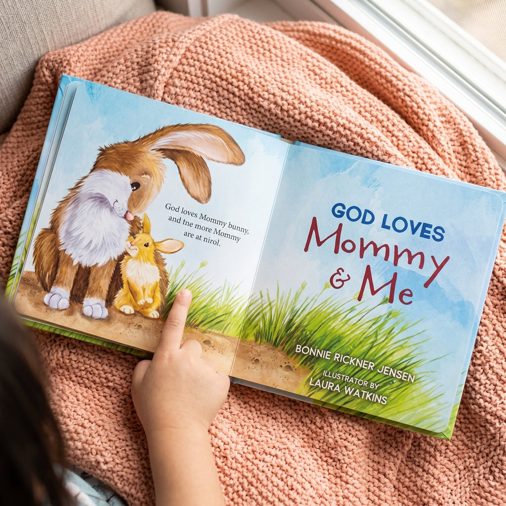 Studio photo of God Loves Mommy and Me in detail