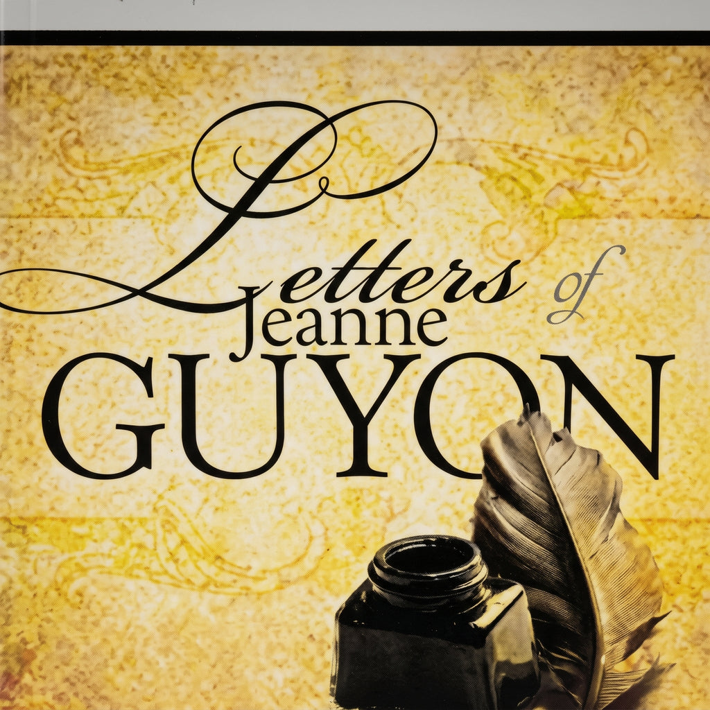 Studio photo of Letters of Jeanne Guyon in detail
