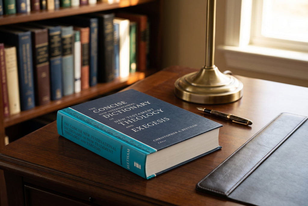 Studio photo of The Concise New International Dictionary of New Testament Theology and Exegesis in lifestyle
