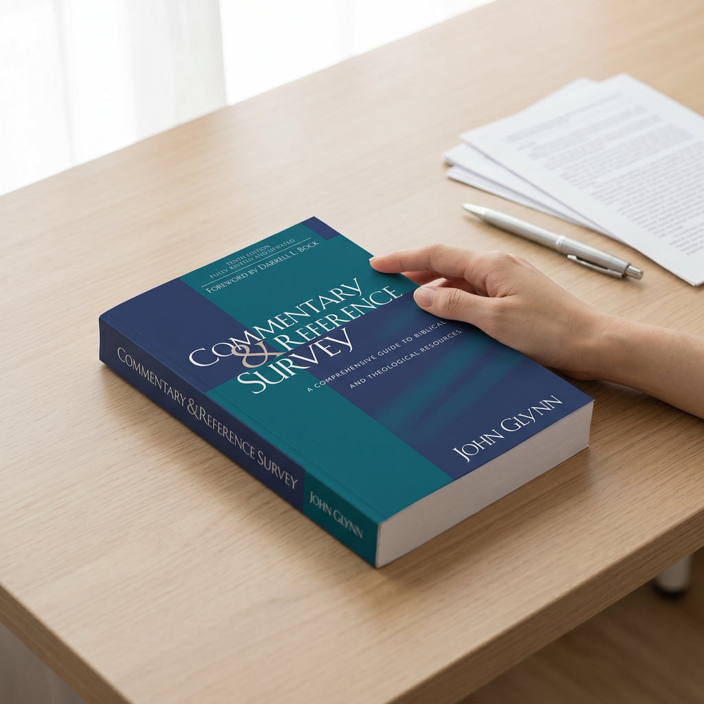 Studio photo of Commentary and Reference Survey: A Comprehensive Guide to Biblical and Theological Resources in lifestyle