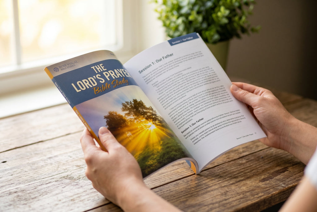 Studio photo of The Lord's Prayer Bible Study in lifestyle