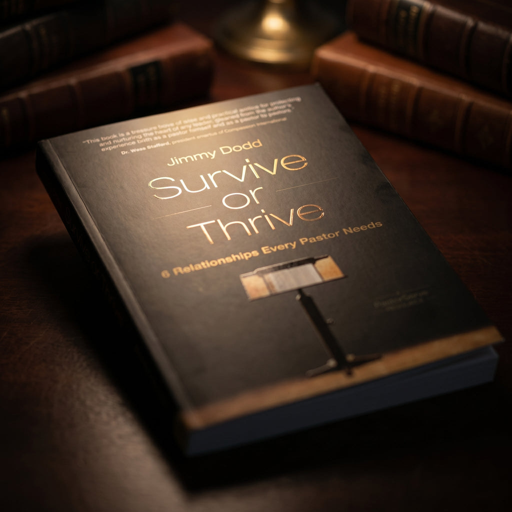 Studio photo of Survive or Thrive: 6 Relationships Every Pastor Needs in detail