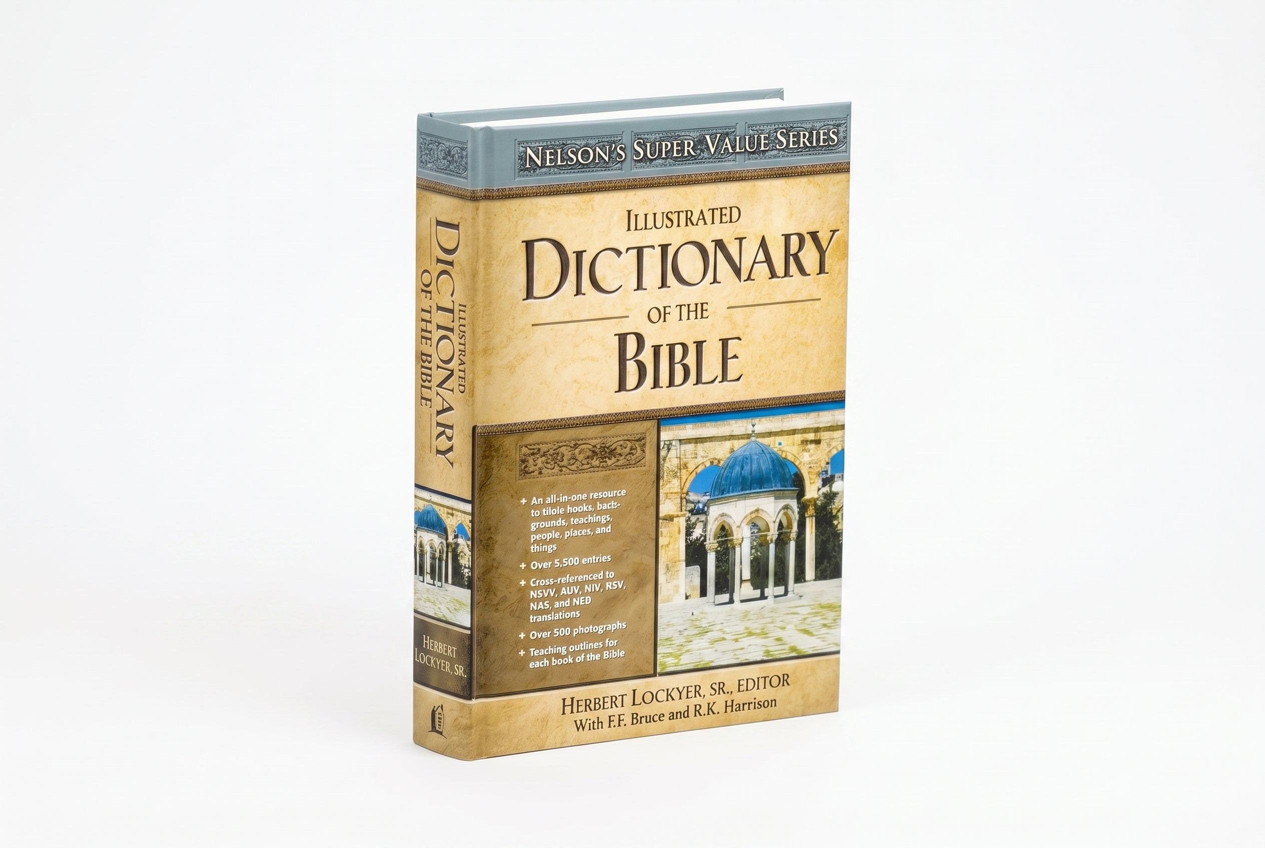 Studio photo of Illustrated Dictionary of the Bible in hero