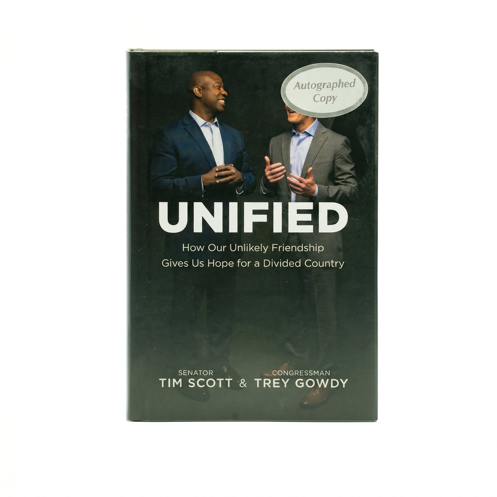Studio photo of Unified: How Our Unlikely Friendship Gives Us Hope for a Divided Country in hero