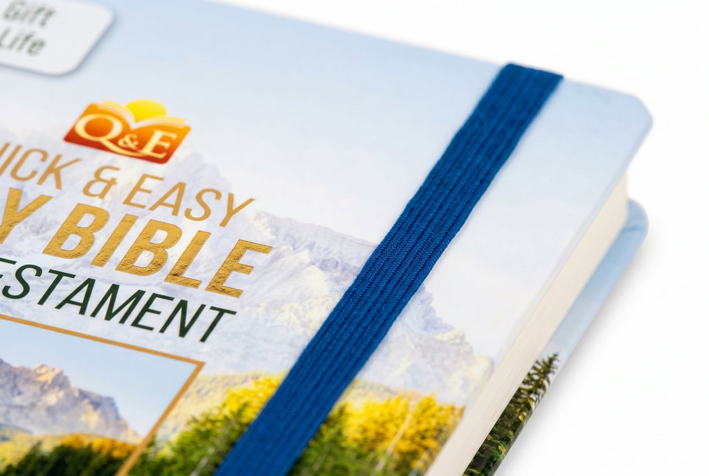 Studio photo of Quick & Easy Holy Bible in detail