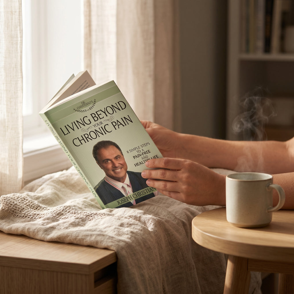Studio photo of Living Beyond Your Chronic Pain: 8 Simple Steps to a Pain-Free and Healthy Life in lifestyle