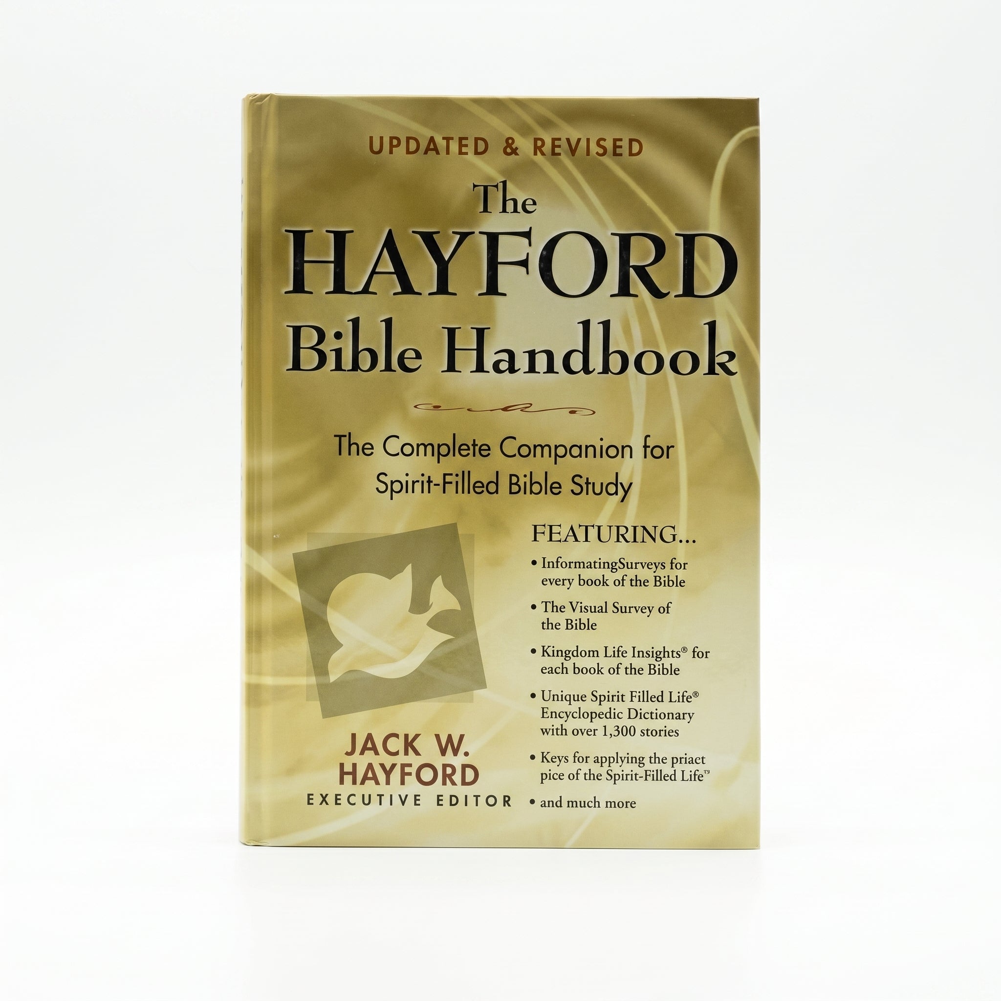 Studio photo of The Hayford Bible Handbook: The Complete Companion for Spirit-Filled Bible Study in hero