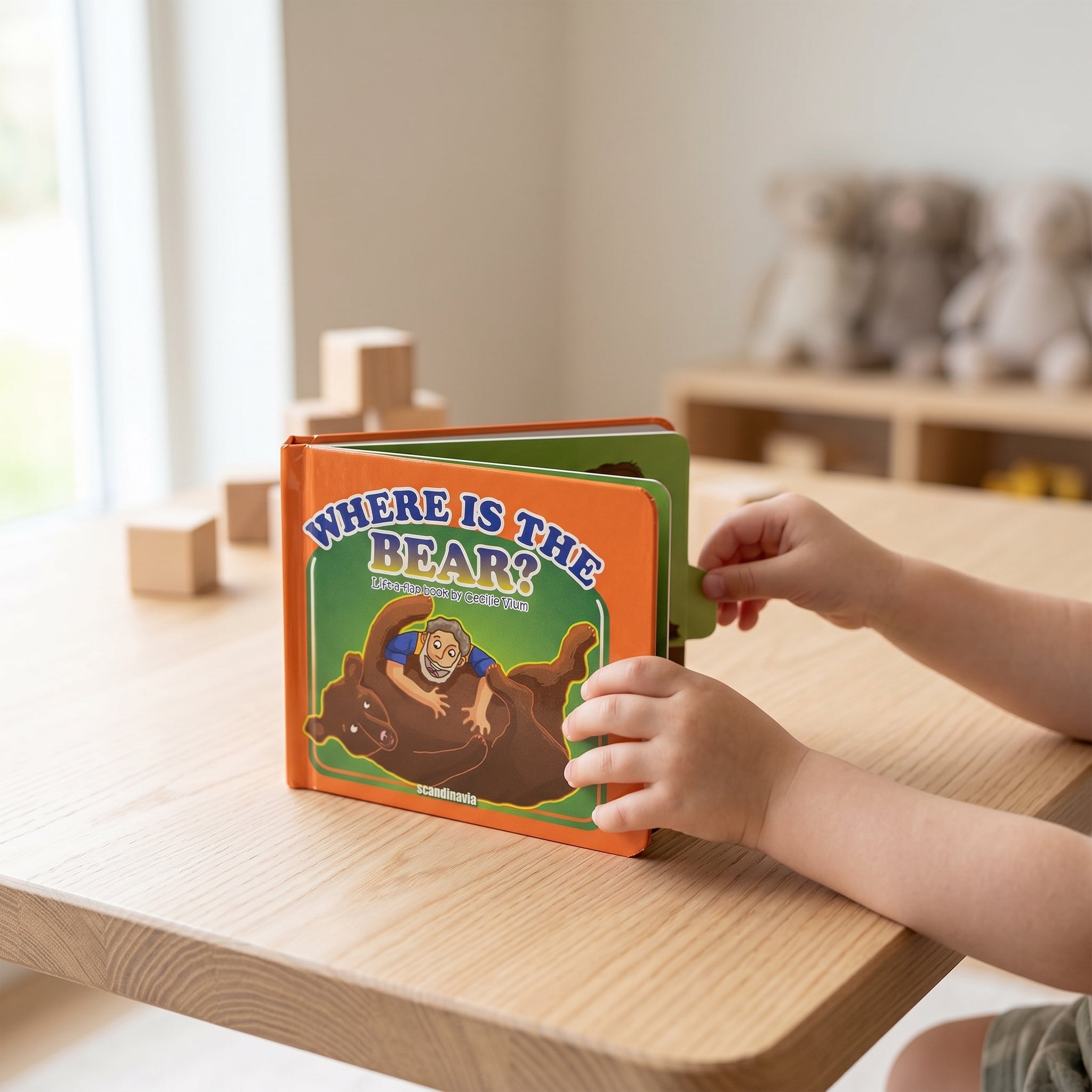 Studio photo of Where Is the Bear? in lifestyle