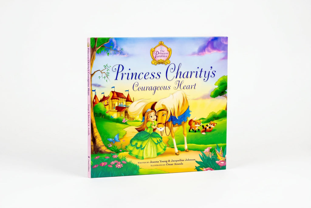 Studio photo of Princess Charity's Courageous Heart in hero