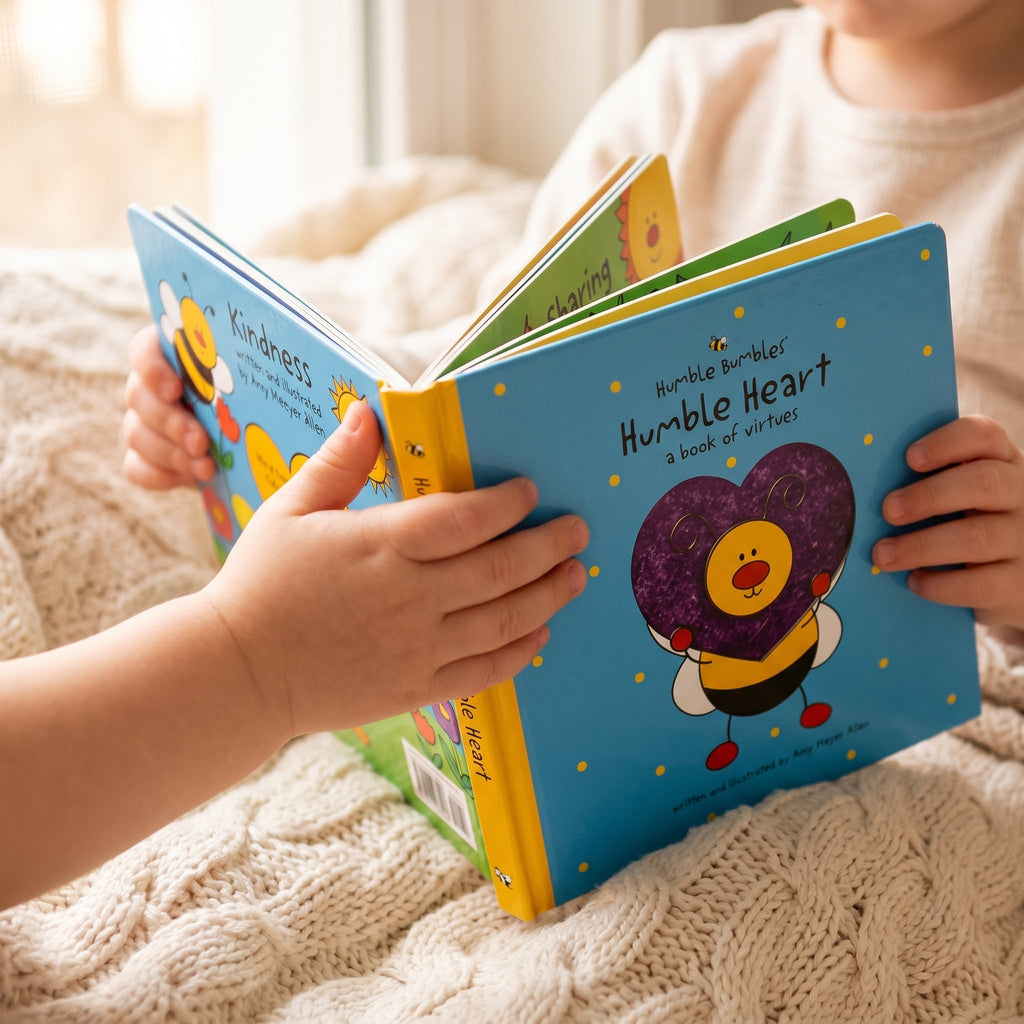 Studio photo of Humble Heart: A Book of Virtues (Humble Bumbles) in lifestyle