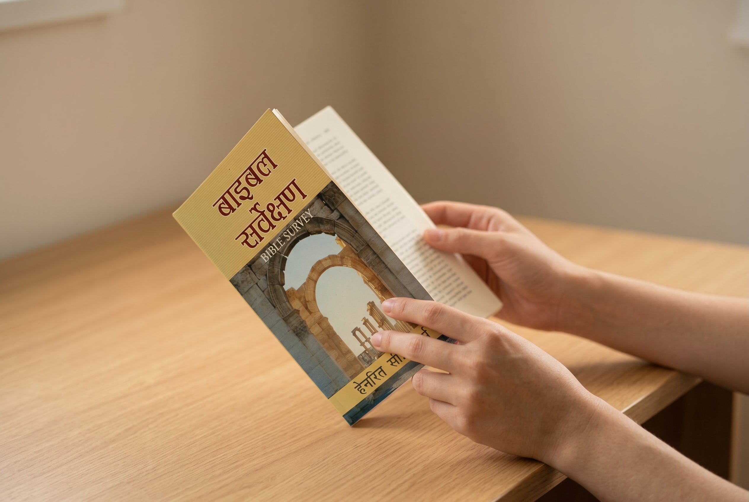 Studio photo of Bible Survey (Hindi) in lifestyle
