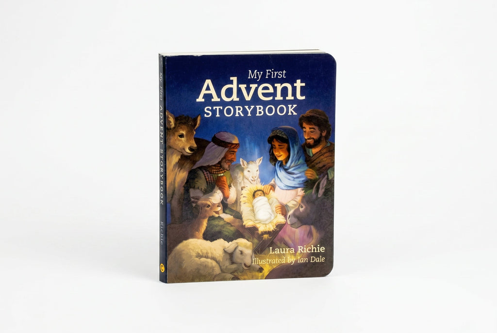 Studio photo of My first day Advent Storybook in hero