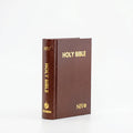 NIV Holy Bible Compact Brown | Christian + NIV Compact White | Christian Bible Serv Combo