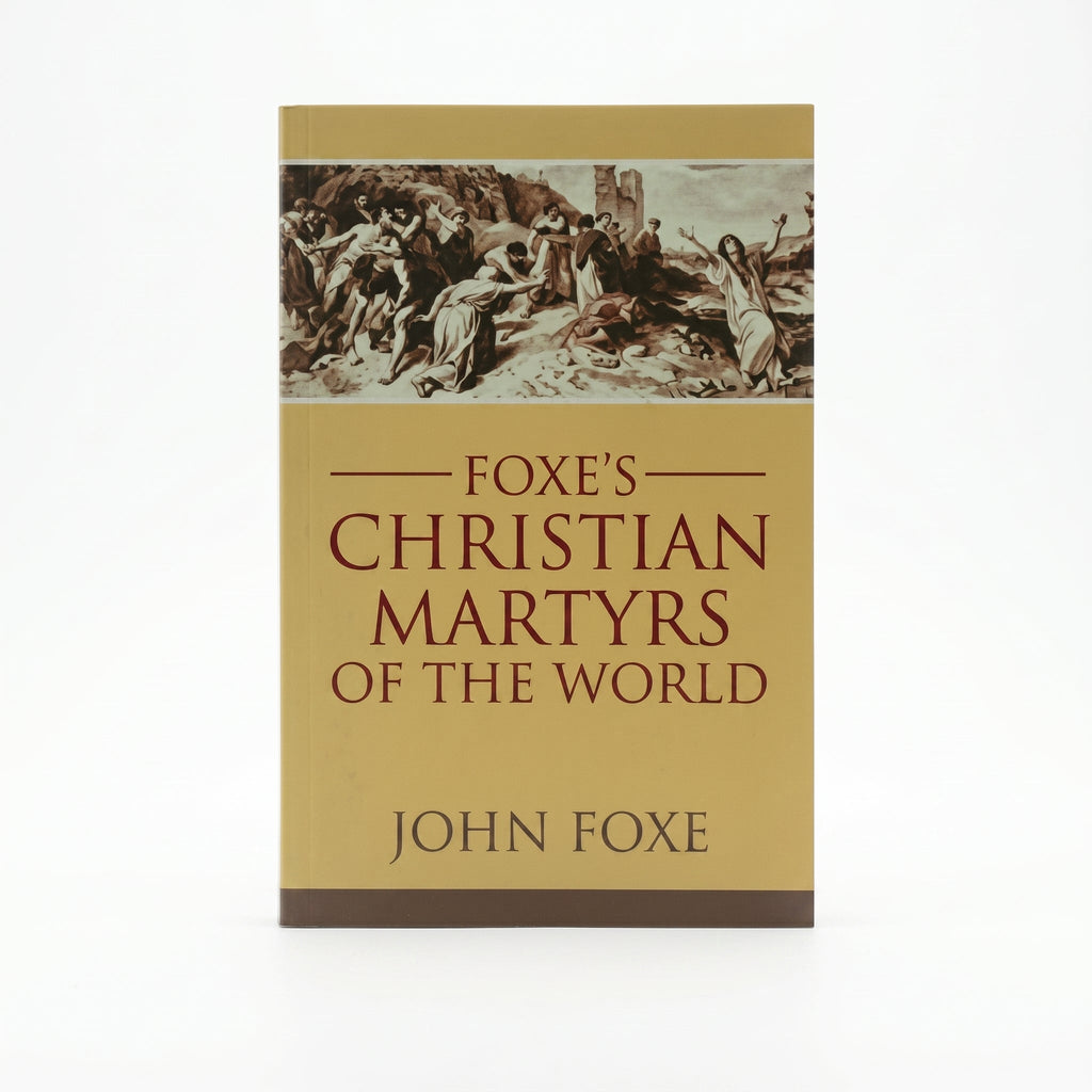 Studio photo of Foxe's Christian Martyrs of the World in hero