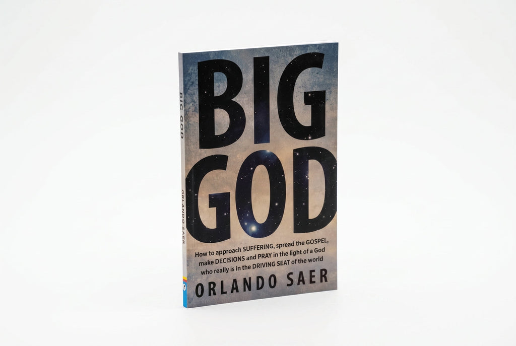 Studio photo of Big God: How to approach SUFFERING, spread the GOSPEL, make DECISIONS and PRAY in the light of a God who really is in the DRIVING SEAT of the world in hero