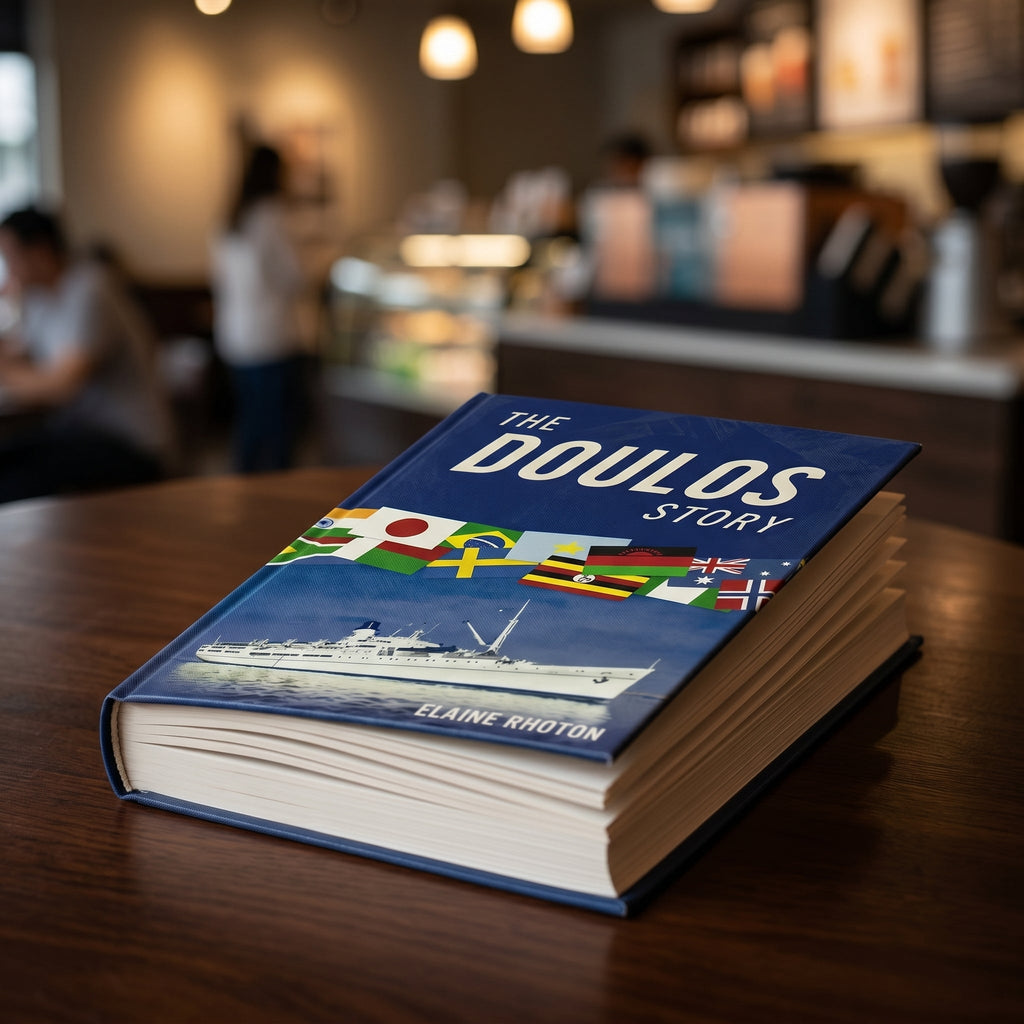 Studio photo of The Doulos Story in detail