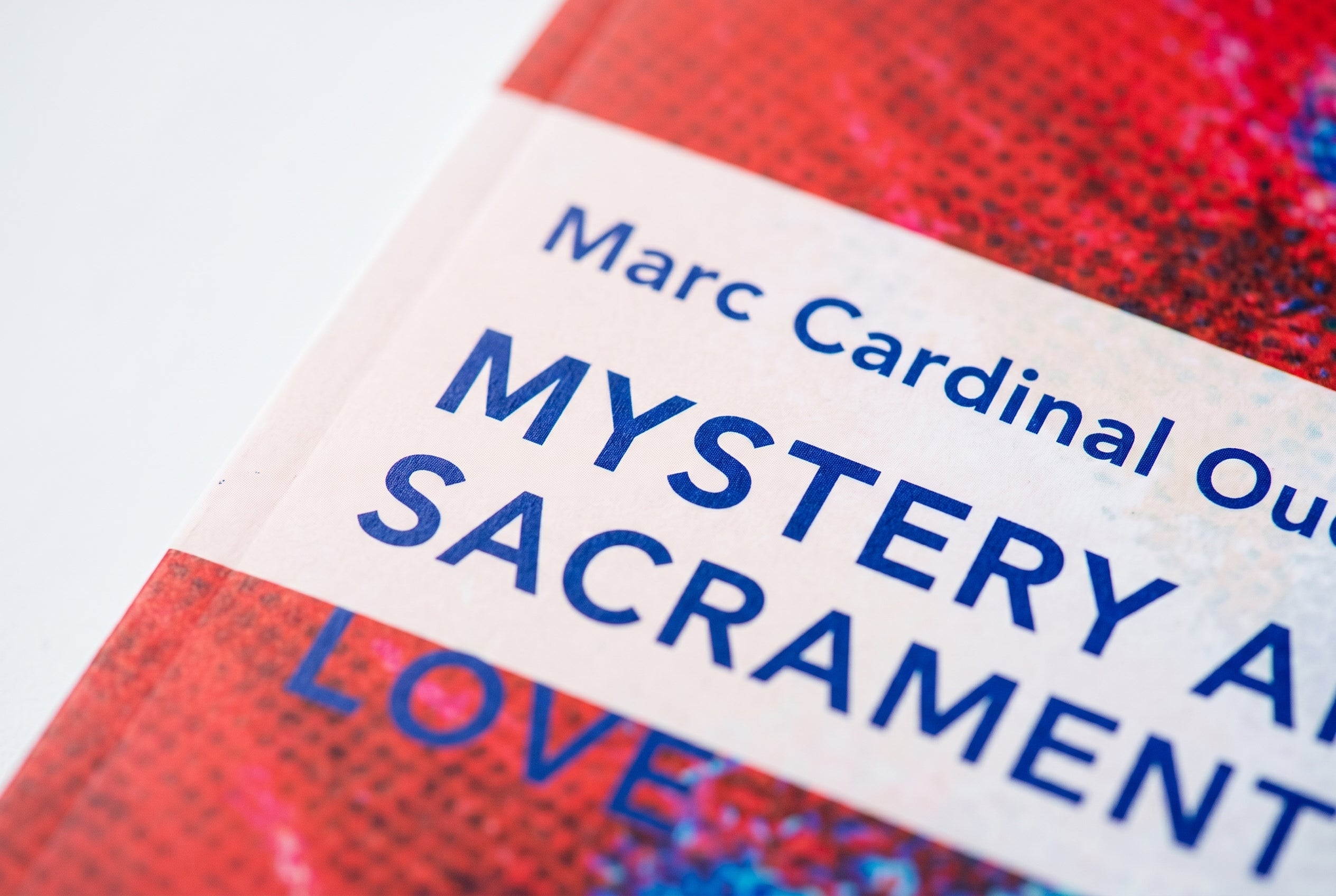 Studio photo of Mystery and Sacrament of Love in detail