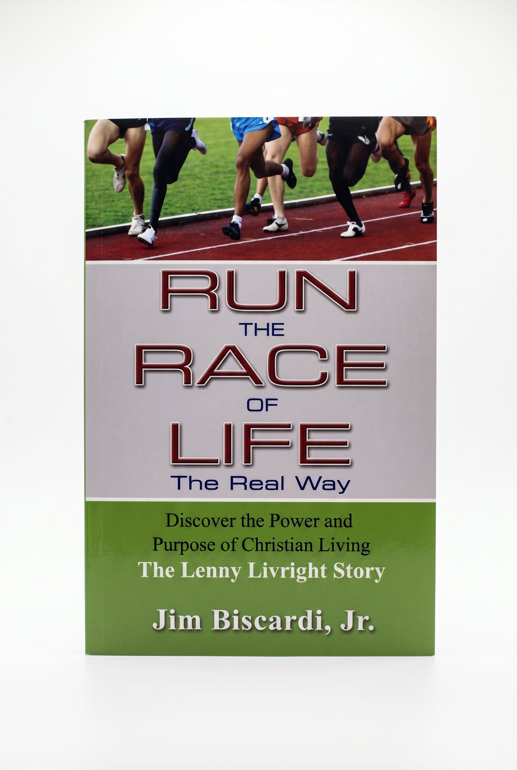 Studio photo of Run the Race of Life: The Real Way in hero