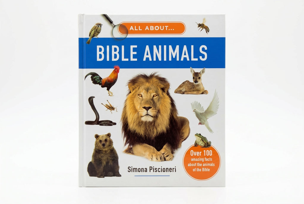 Studio photo of All about Bible Animals: Over 100 Amazing Facts about the animals of the Bible in hero