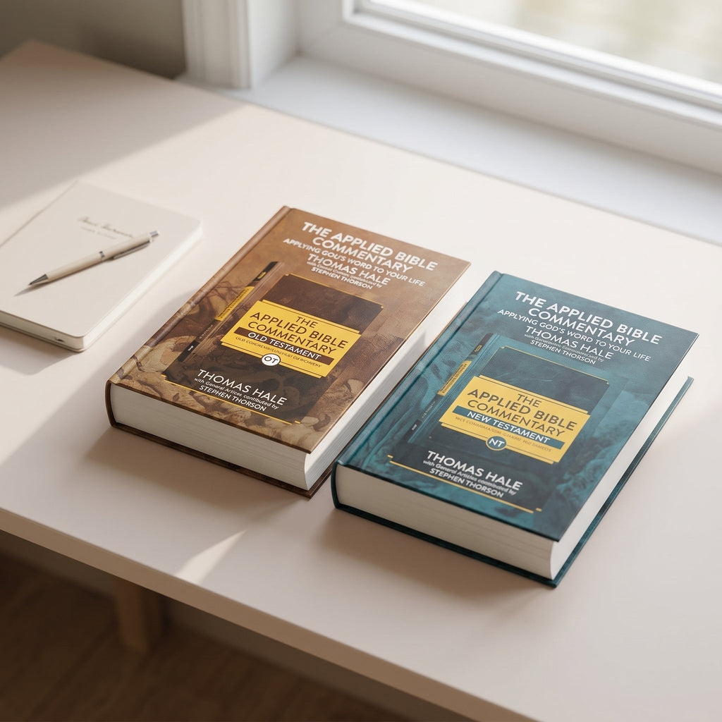 Studio photo of Applied Bible Commentary, 2 Volume Set in lifestyle