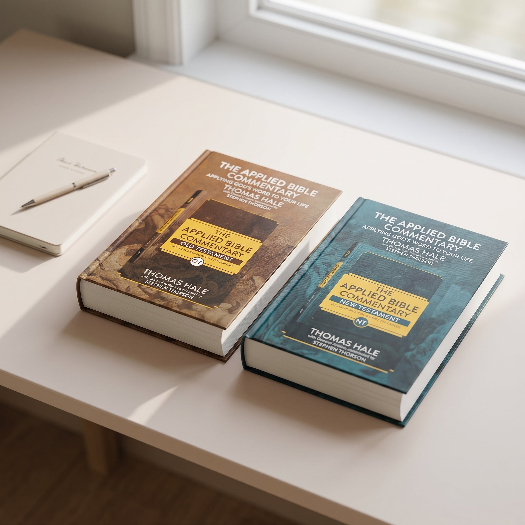 Studio photo of Applied Bible Commentary, 2 Volume Set in lifestyle