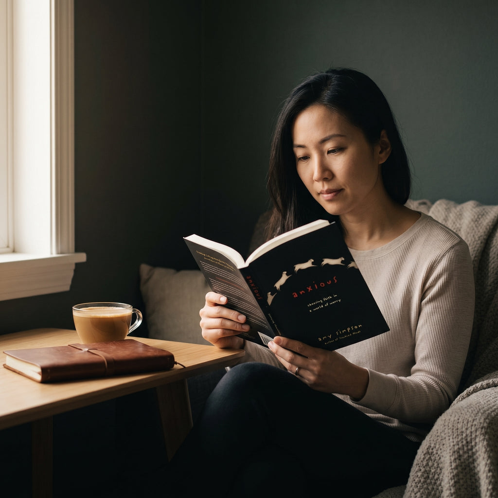 Studio photo of Anxious: Choosing Faith in a World of Worry in lifestyle