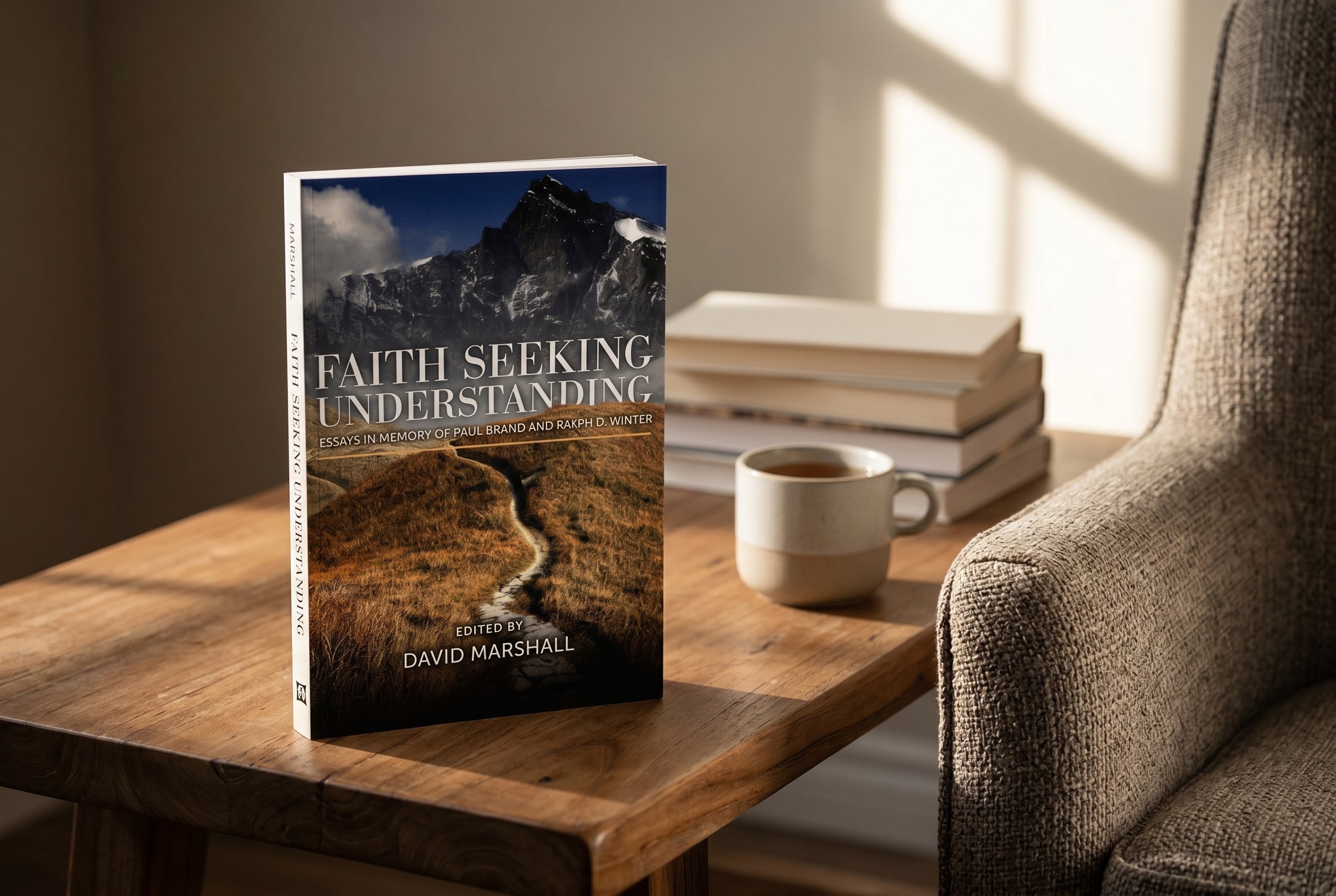 Studio photo of Faith Seeking Understanding: Essays in Memory of Paul Brand and Ralph Winter in lifestyle