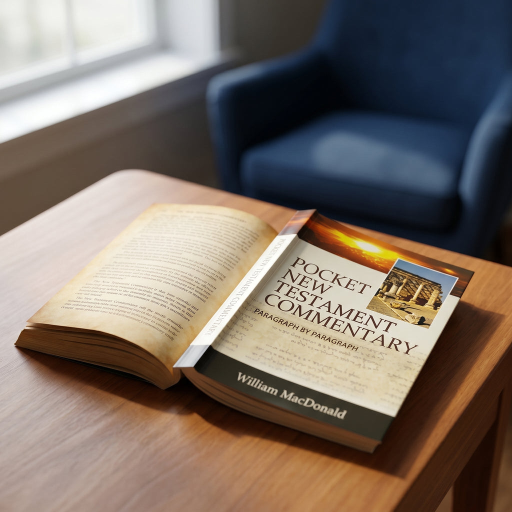Studio photo of Pocket New Testament Commentary: Paragraph by Paragraph in detail
