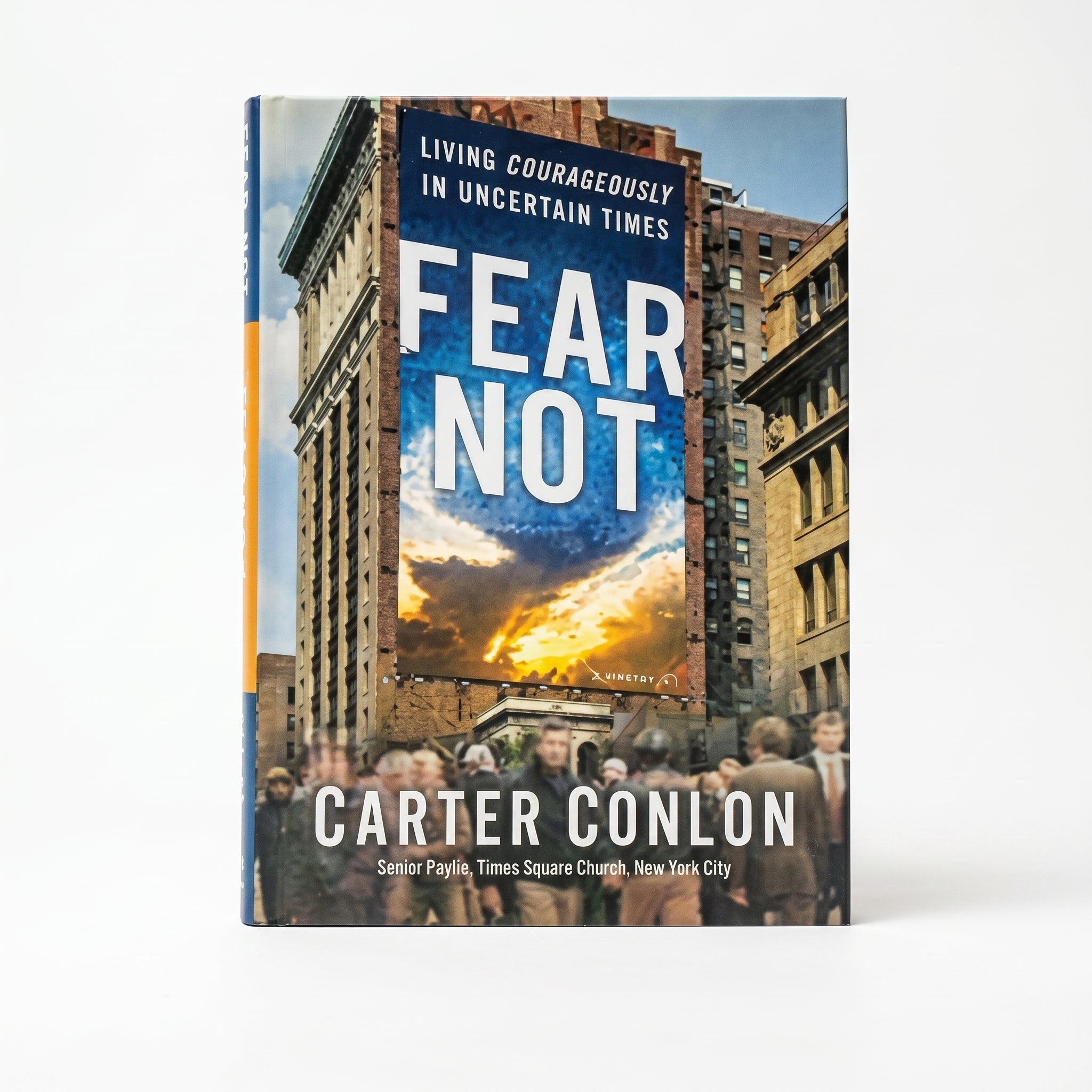 Studio photo of Fear Not: Living Courageously In Uncertain Times in detail