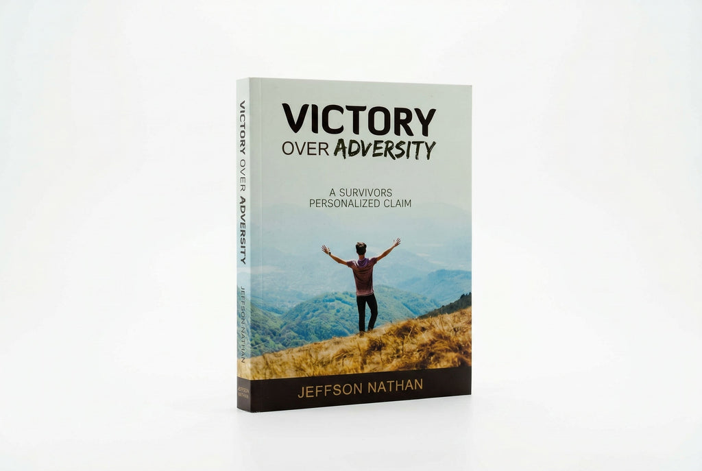 Studio photo of Victory over Adversity in hero