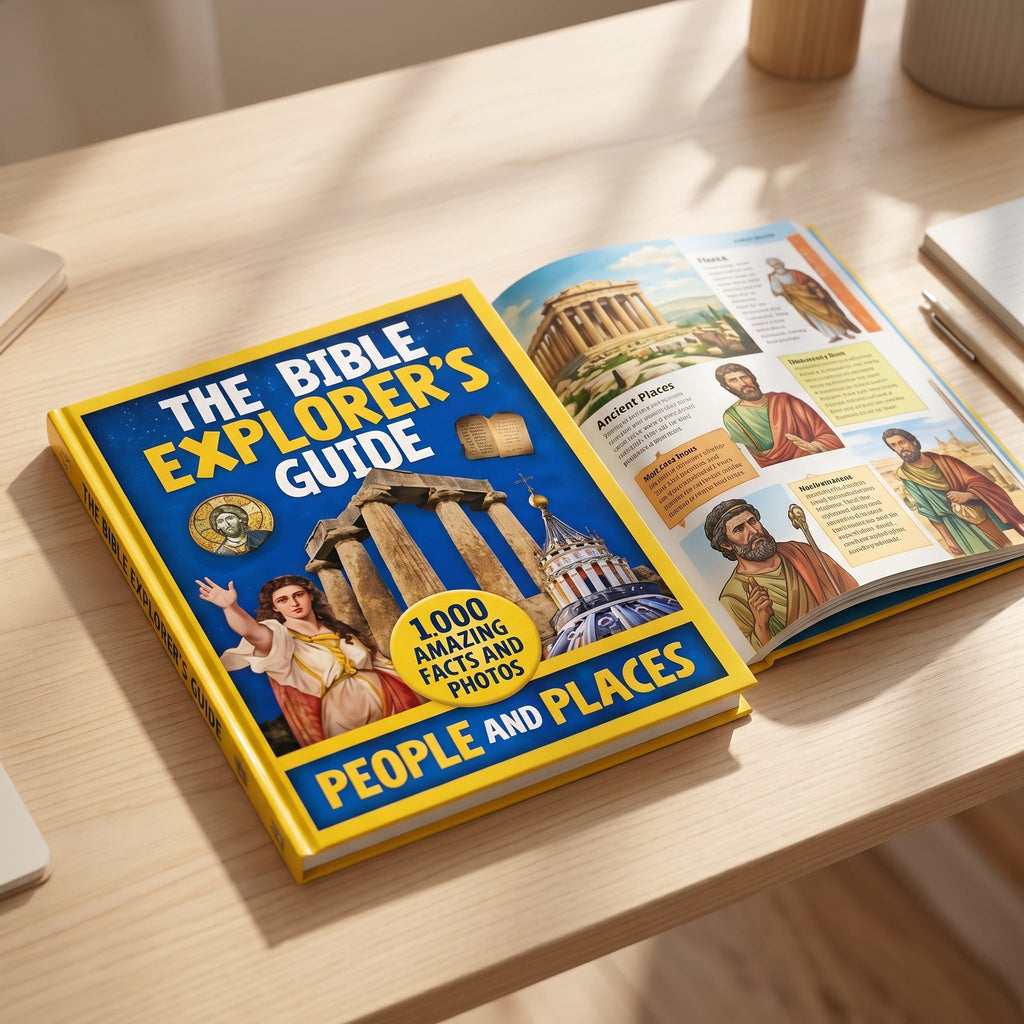 Studio photo of The Bible Explorer's Guide People and Places: 1,000 Amazing Facts and Photos in lifestyle