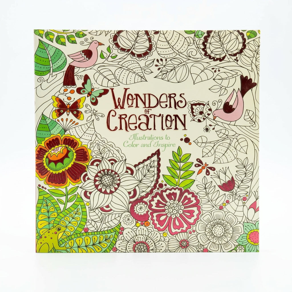 Studio photo of Wonders of Creation Coloring Book: Illustrations to Color and Inspire in hero