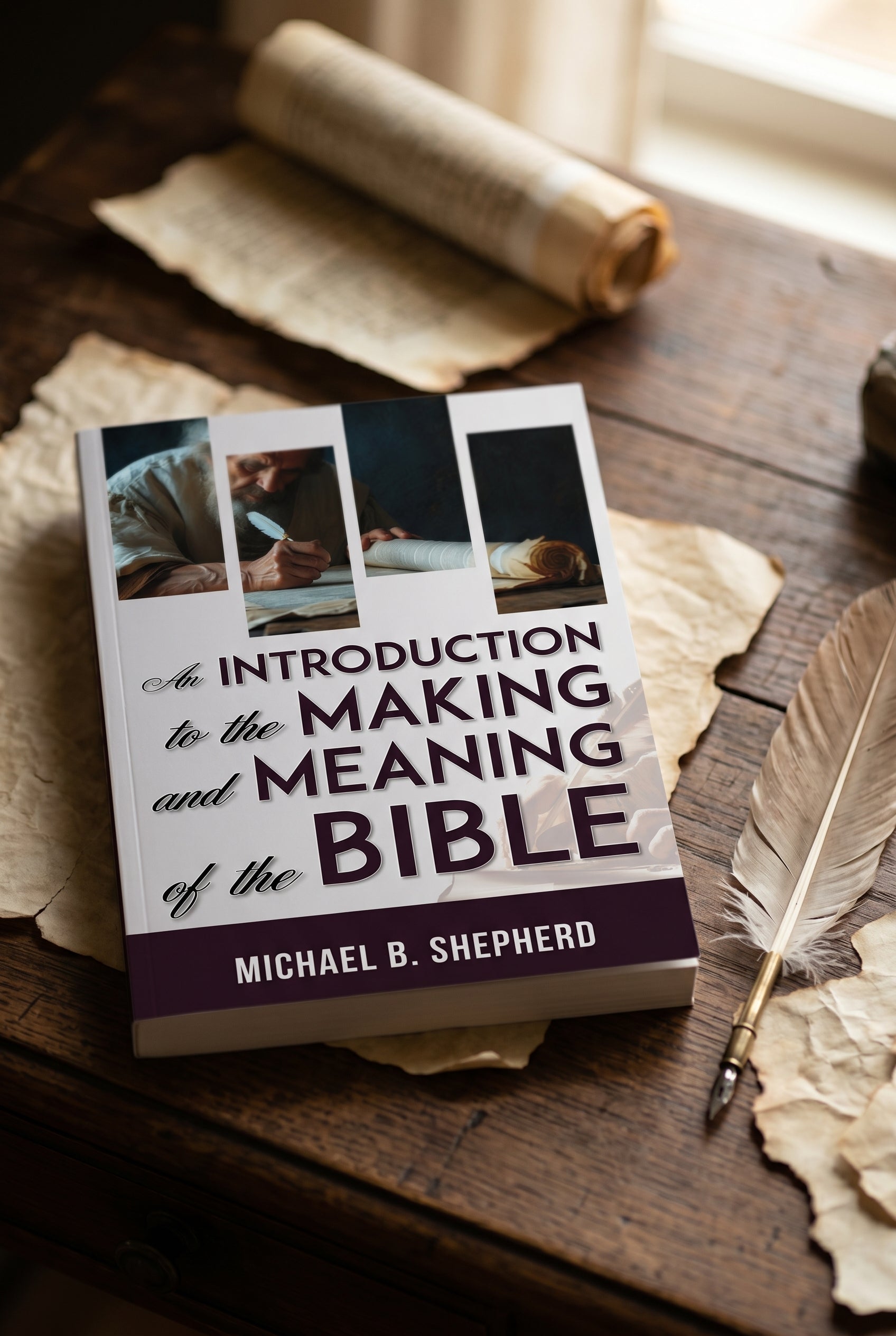 Studio photo of An Introduction to the Making and Meaning of the Bible in detail
