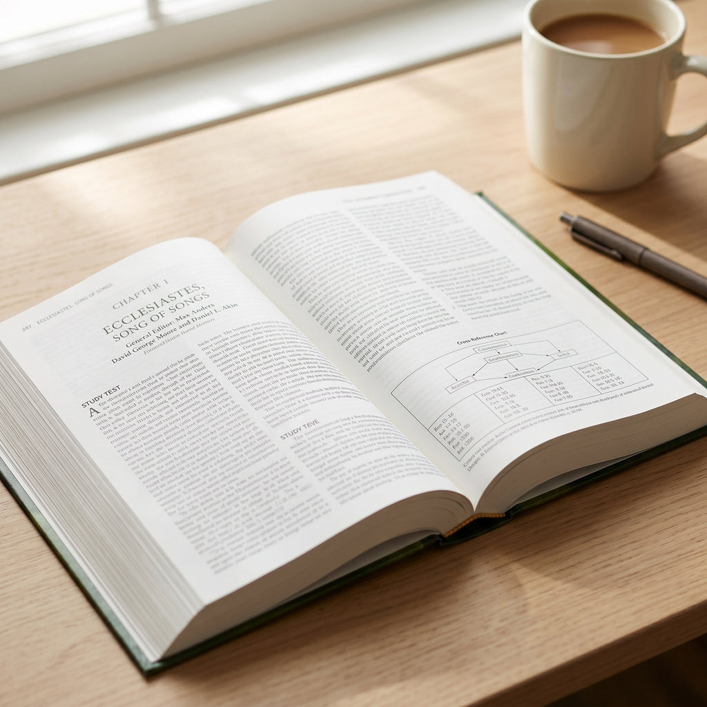 Studio photo of Ecclesiastes, Songs of Songs (Holman Old Testament Commentary), Volume 14 in detail