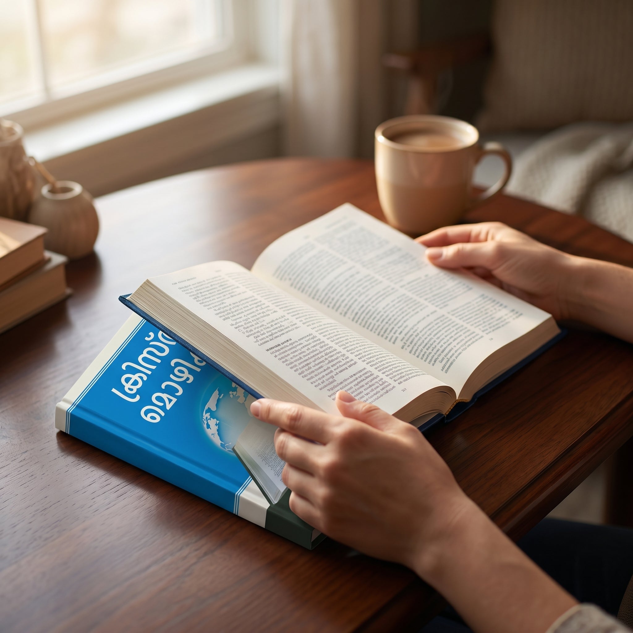 Studio photo of Words of Christ (Malayalam) in lifestyle