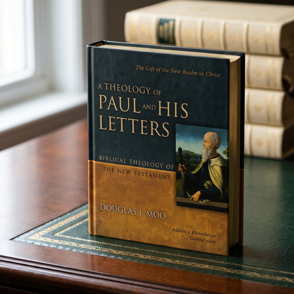 Studio photo of A Theology of Paul and His Letters: The Gift of the New Realm in Christ (Biblical Theology of the New Testament Series) in detail
