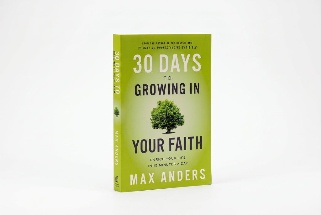 Studio photo of 30 Days to Growing in Your Faith in hero