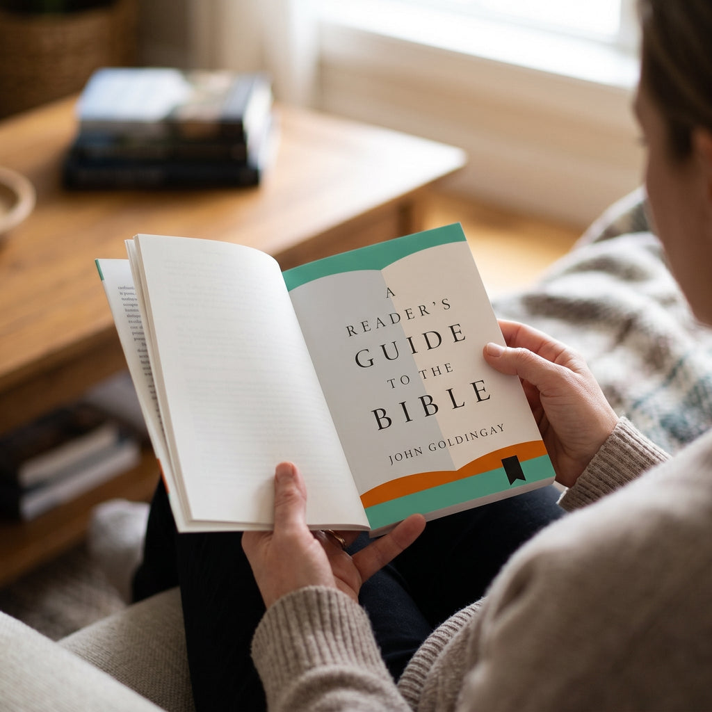 Studio photo of A Reader's Guide to the Bible in lifestyle