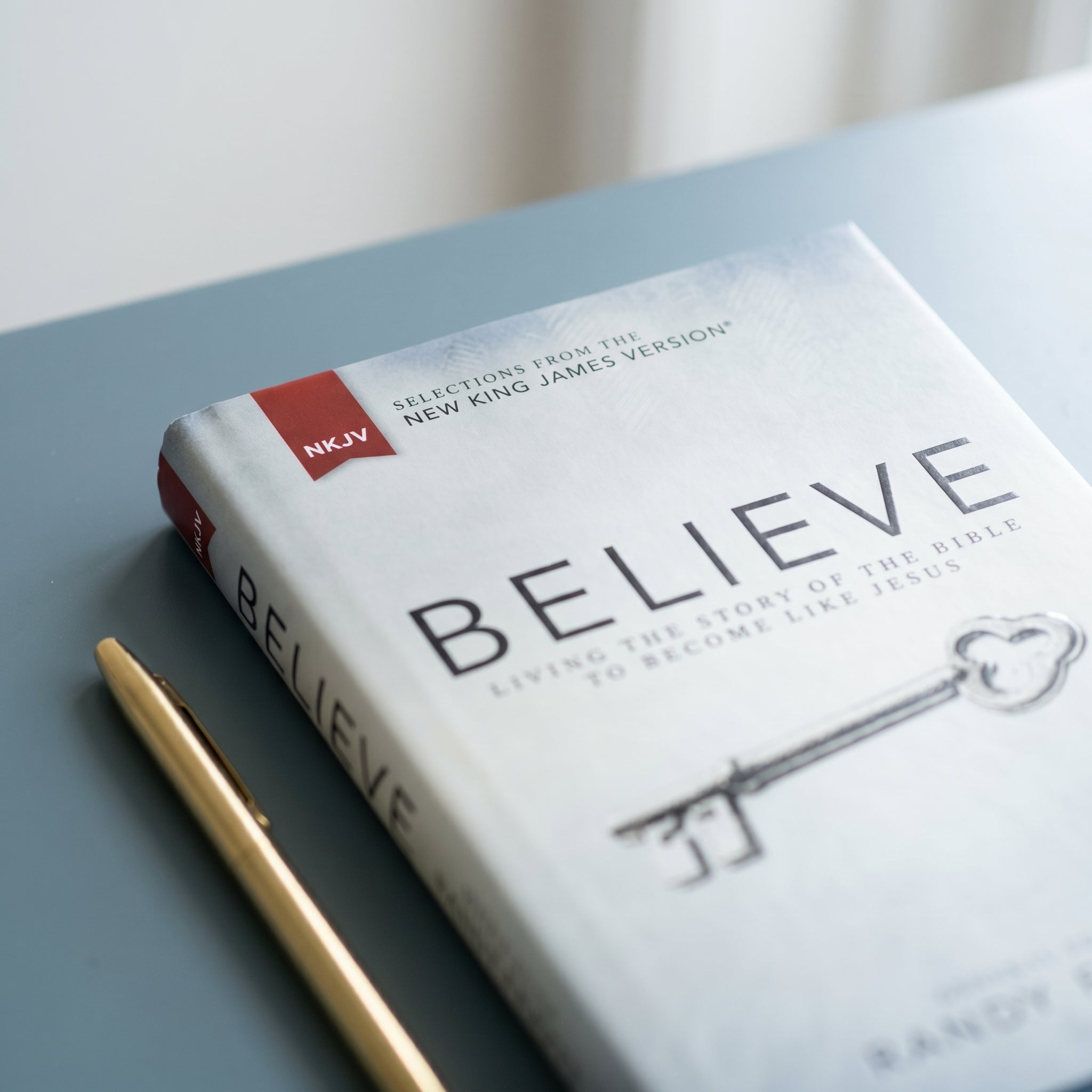Studio photo of NKJV Believe: Living the Story of the Bible to Become Like Jesus in detail