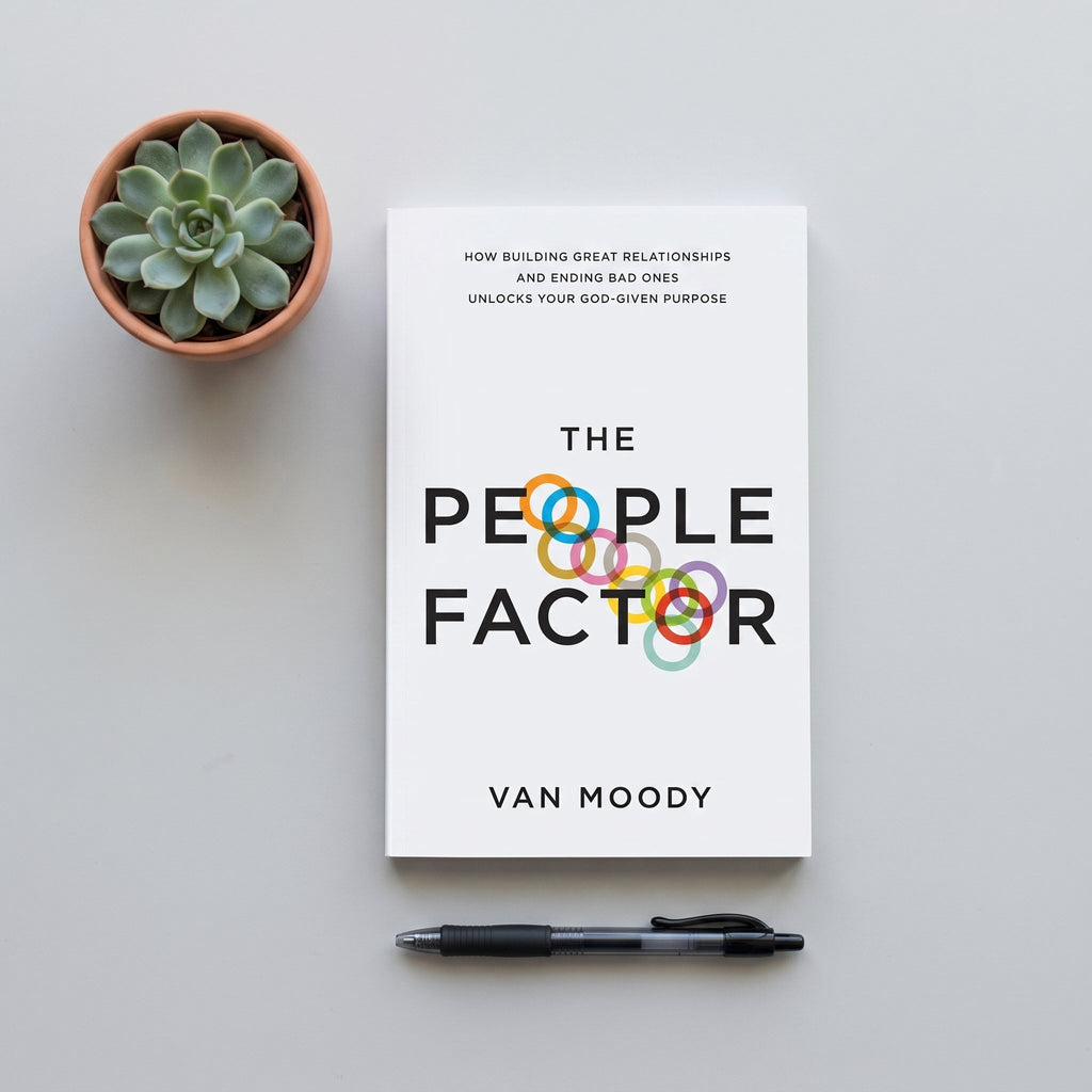 Studio photo of The People Factor: How Building Great Relationships and Ending Bad Ones Unlocks Your God-Given Purpose in lifestyle