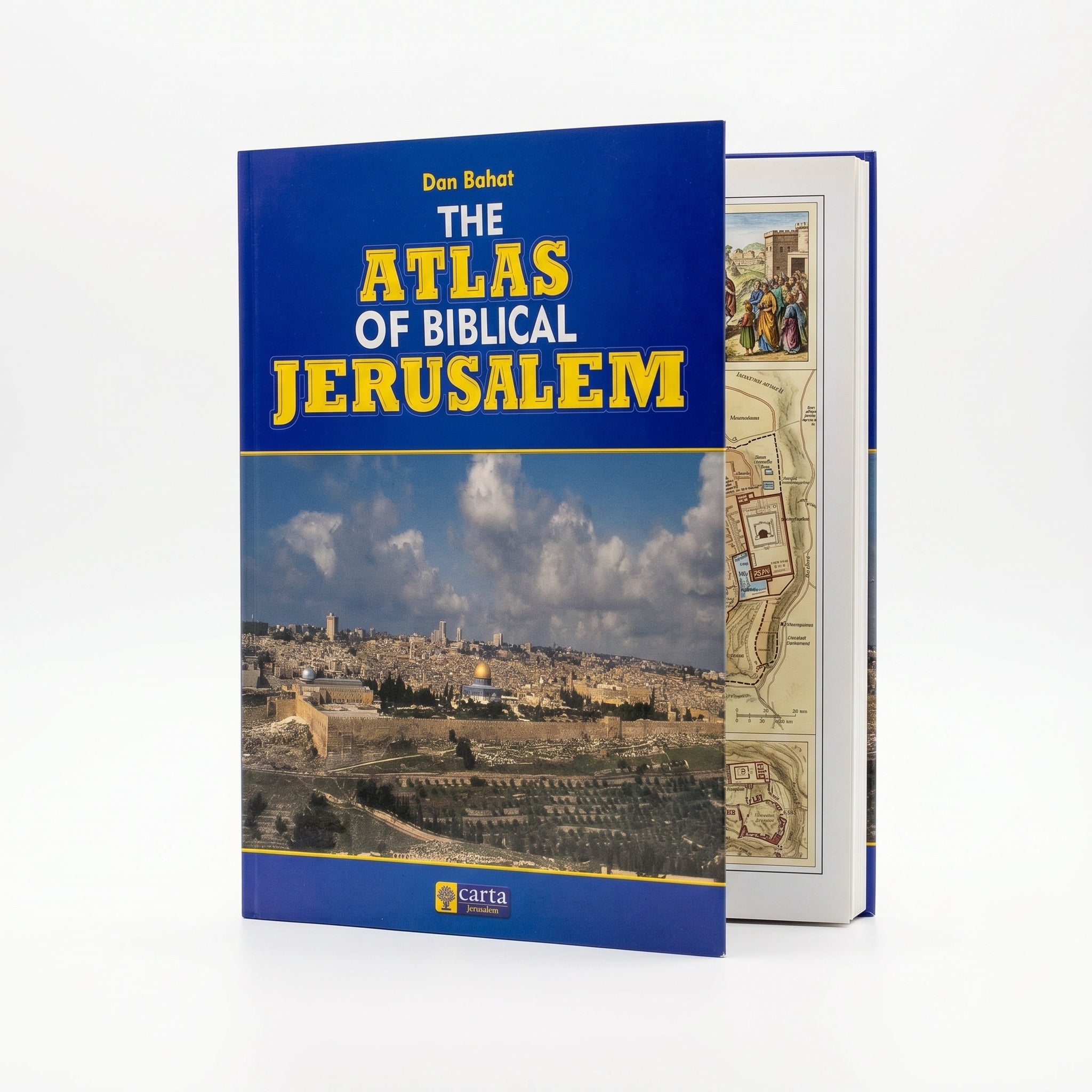 Studio photo of The Atlas of Biblical Jerusalem in hero