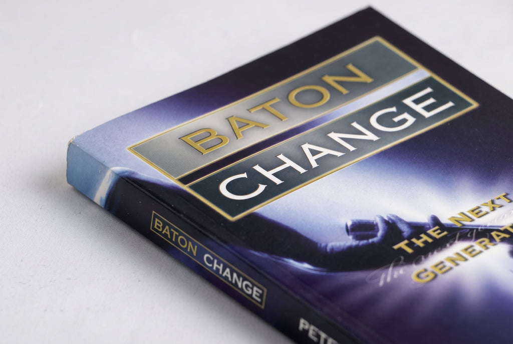 Studio photo of Baton Change in detail