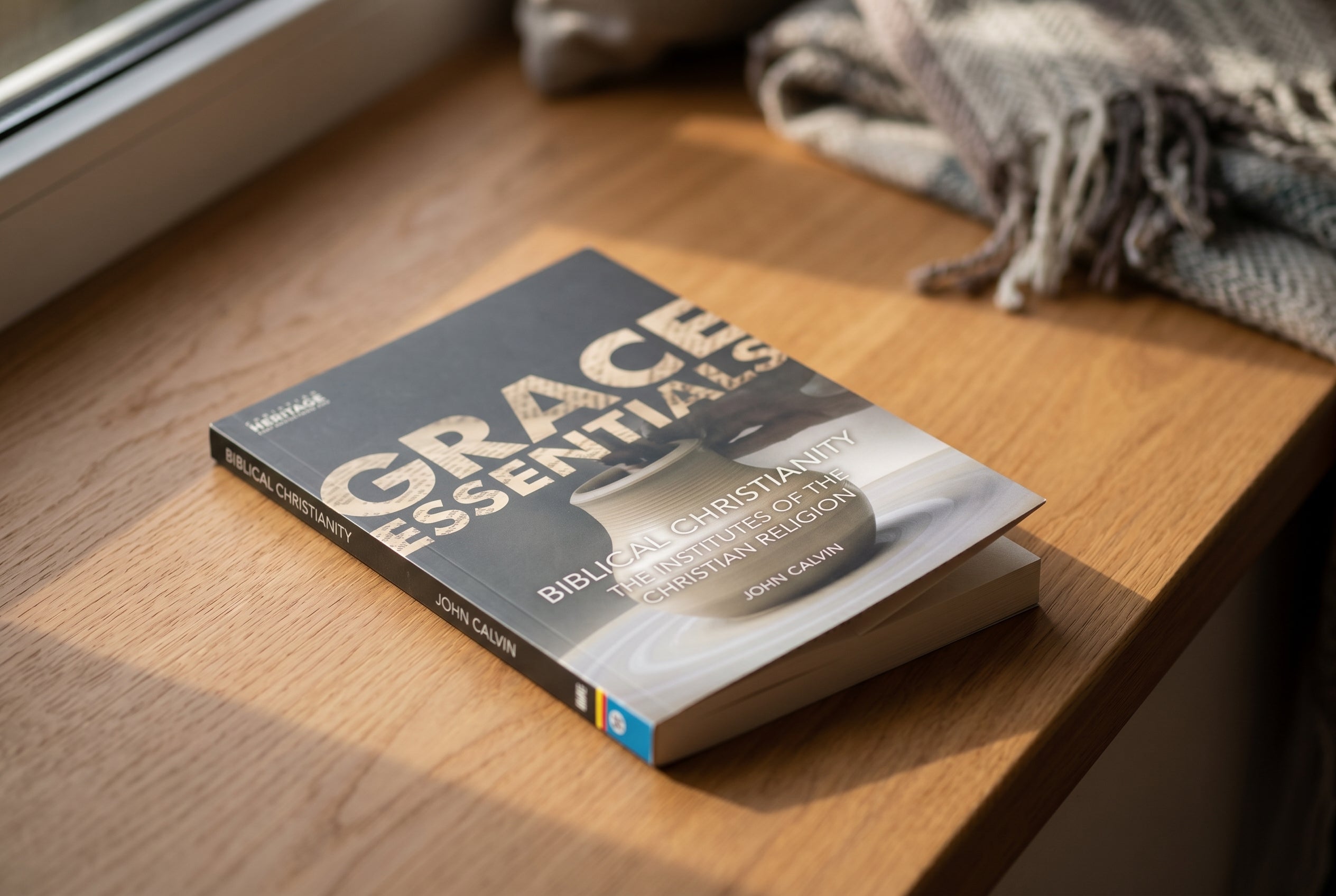 Studio photo of Biblical Christianity: The Institutes of the Christian Religion (Grace Essentials) in detail
