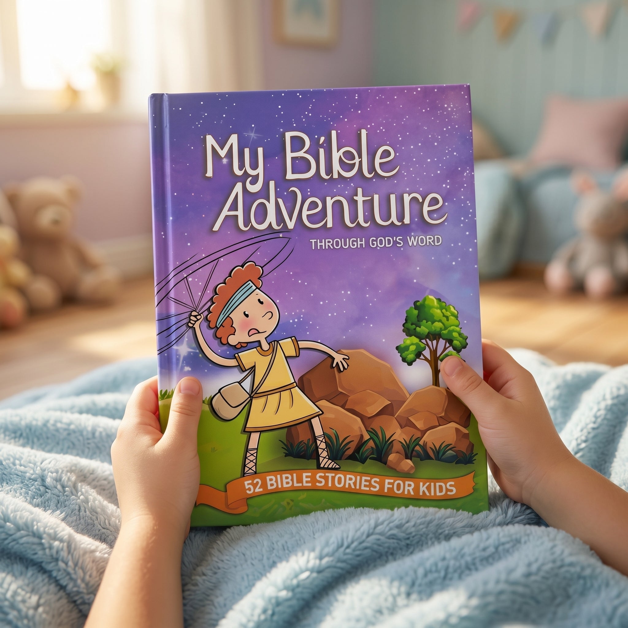 Studio photo of My Bible Adventure Through God's Word: 52 Bible Stories for Kids in lifestyle
