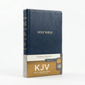 KJV Gift and Award Bible - Navy Blue Lea + Come Boldly: Timeless Daily Encouragemen Combo