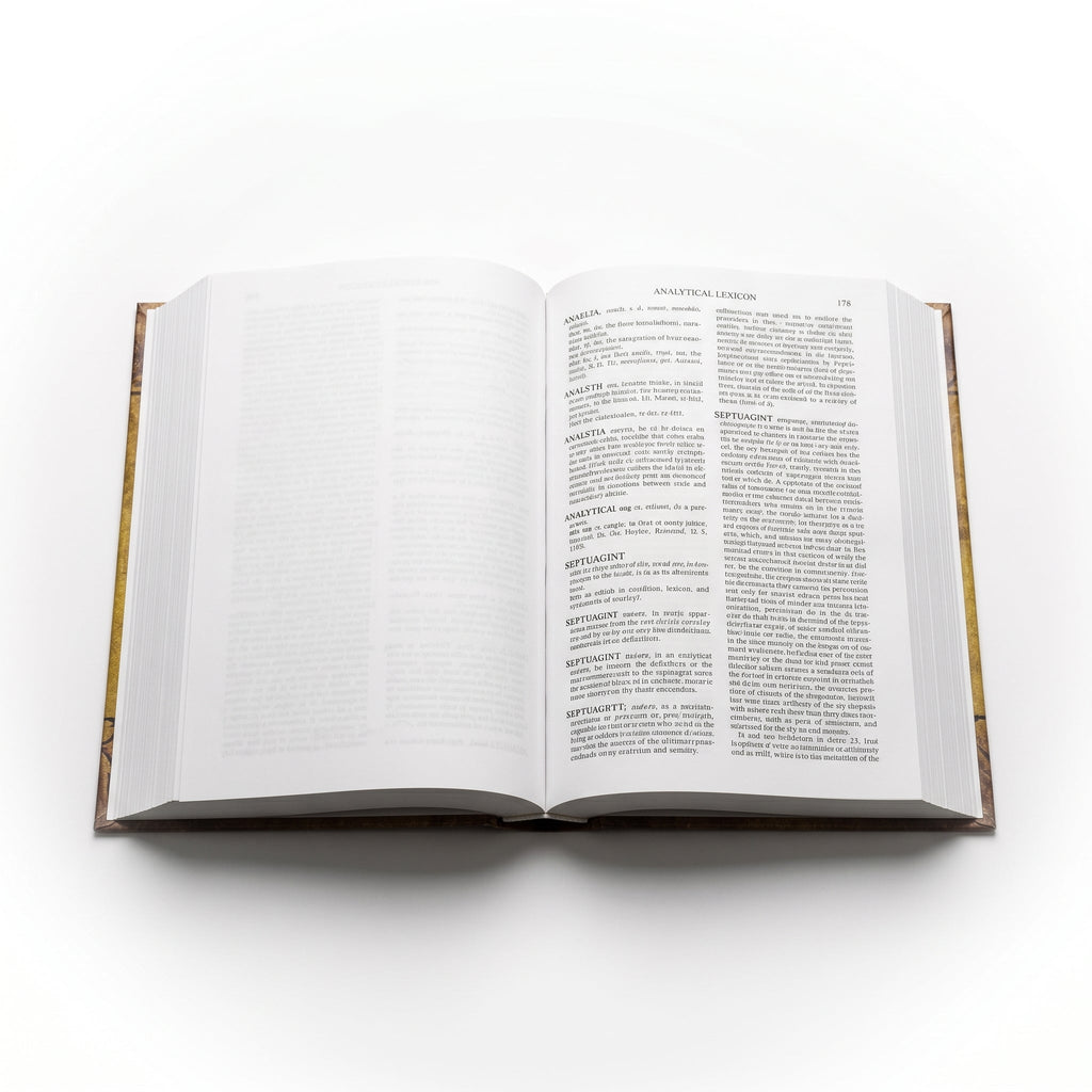 Studio photo of Analytical Lexicon to the Septuagint: Expanded Edition in detail