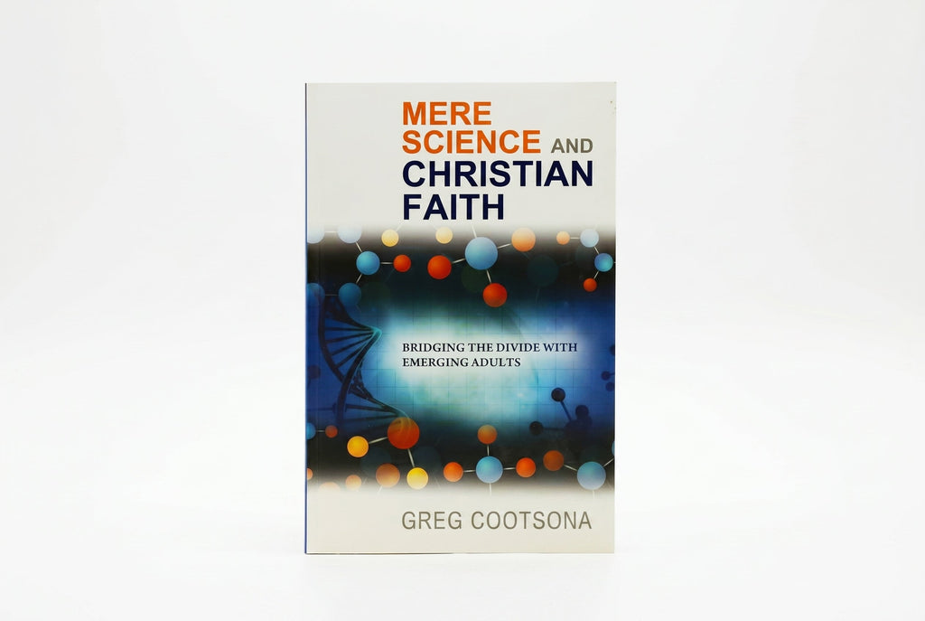 Studio photo of Mere Science and Christian Faith in hero