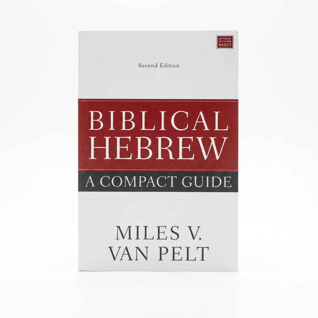 Studio photo of Biblical Hebrew: A Compact Guide, Second Edition in hero
